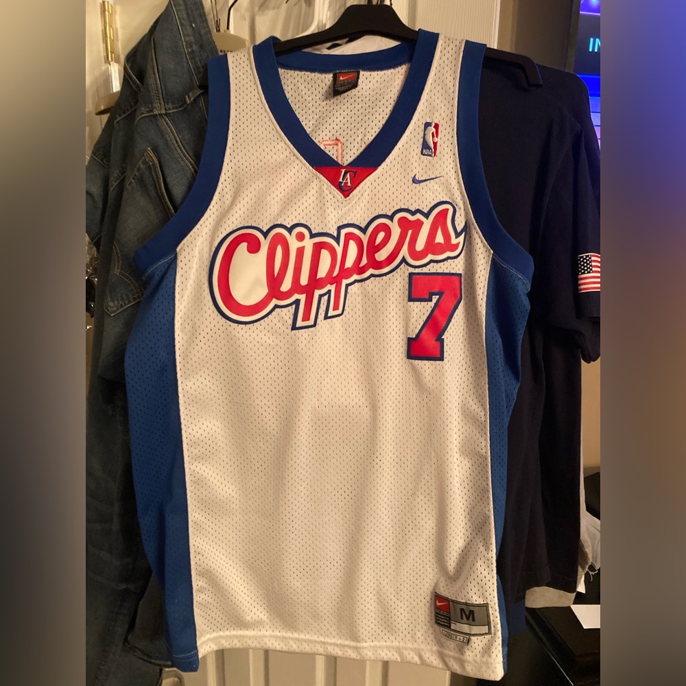 Lamar Odom Clippers Nike Throwback Jersey Medium Authentic